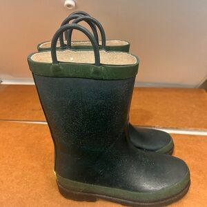 Western Chief Youth Size 11/12  Green Rain Boots